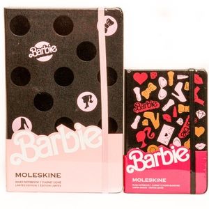 Moleskin Limited Edition Barbie Notebook 2 pc set
